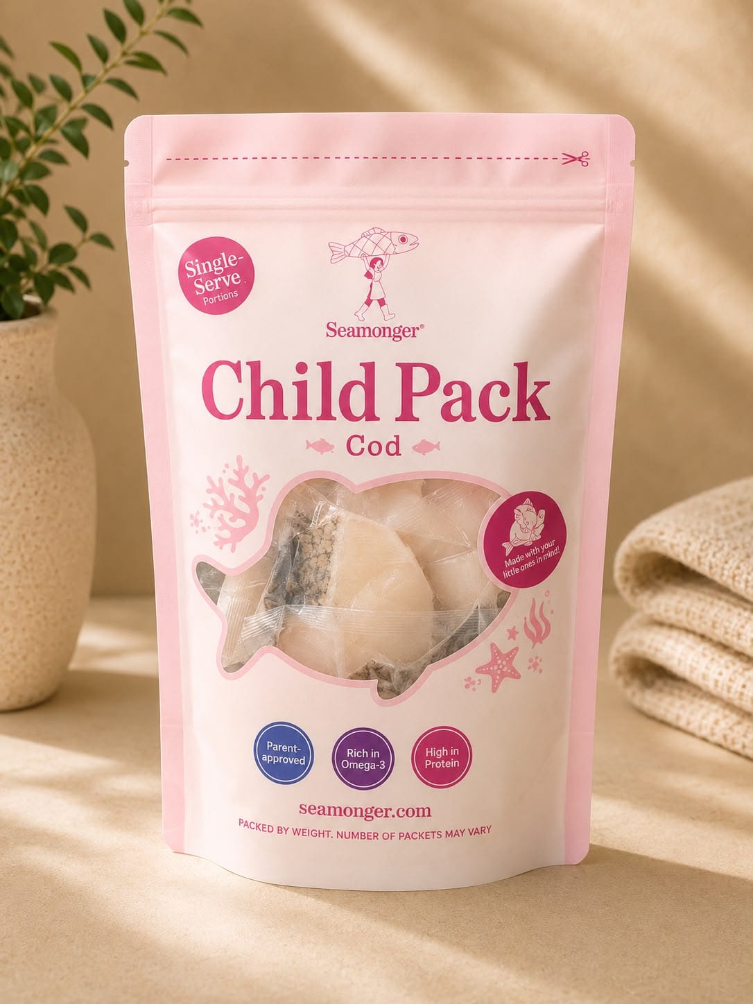 Cod Fish Child Pack (500g)